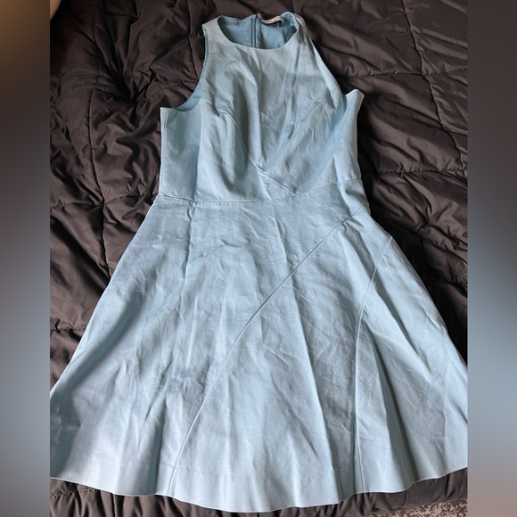 Halston Heritage Sky Blue Dress size 6, worn once - Picture 1 of 2